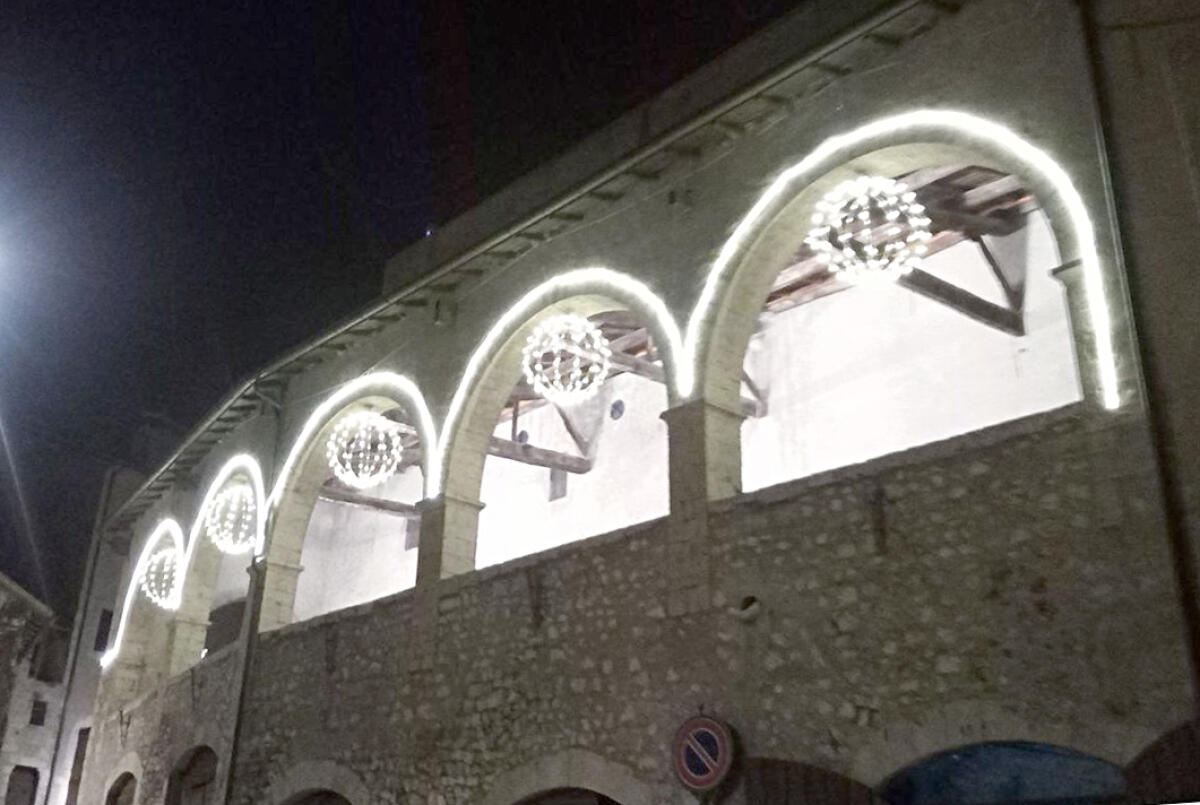 Presepi artistici nel centro storico di Sermoneta per il Natale - 