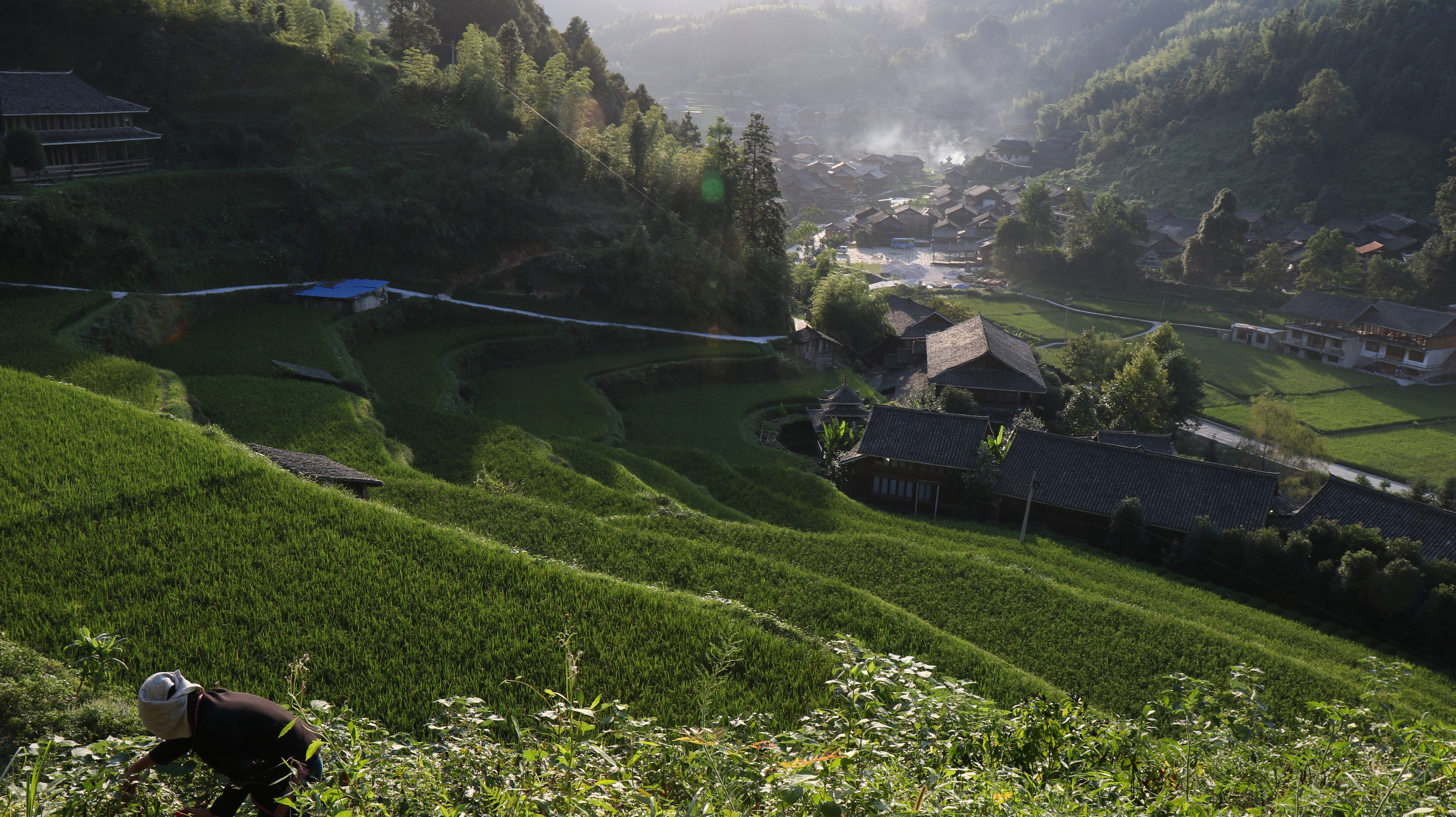 una scena di "Mingong"