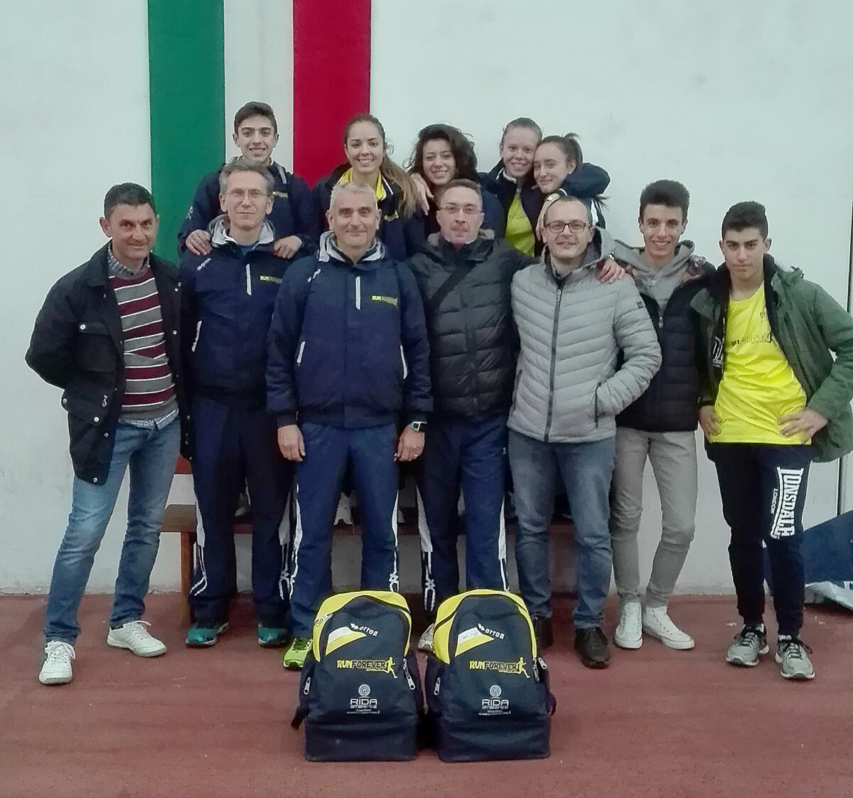 7 giovani atleti della Runforever Aprilia a Casal Del Marmo - 