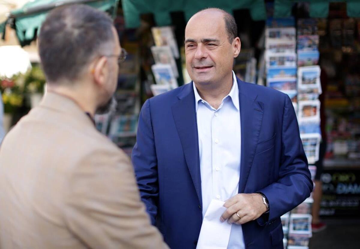 Visita in terra pontina per il Presidente della Regione Lazio Nicola Zingaretti. - 