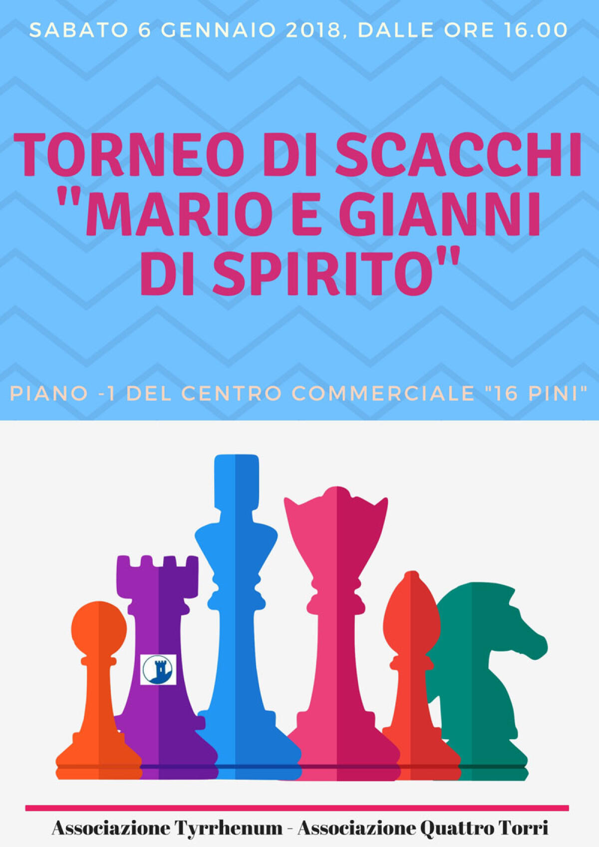 Torneo di Scacchi al centro commerciale "Sedici Pini" di Pomezia. - 