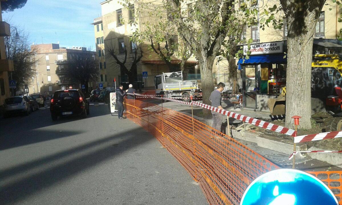 Prosegue la riqualificazione dell'area della scuola Collodi di Albano - 