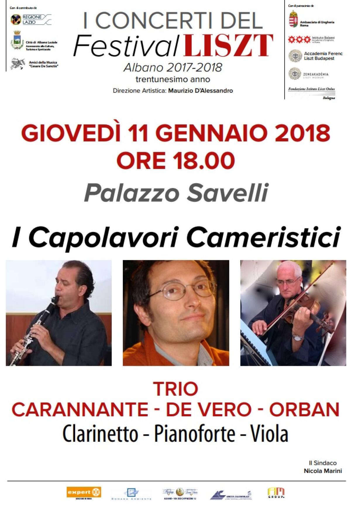 Albano, questo giovedì penultimo appuntamento con il Liszt Festival - 