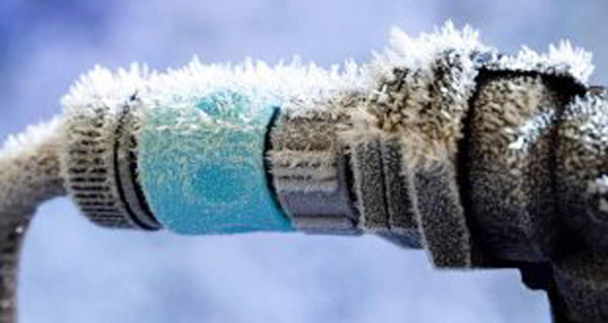 Basse temperature, "Tenere coperti i contatori dell'acqua" - 