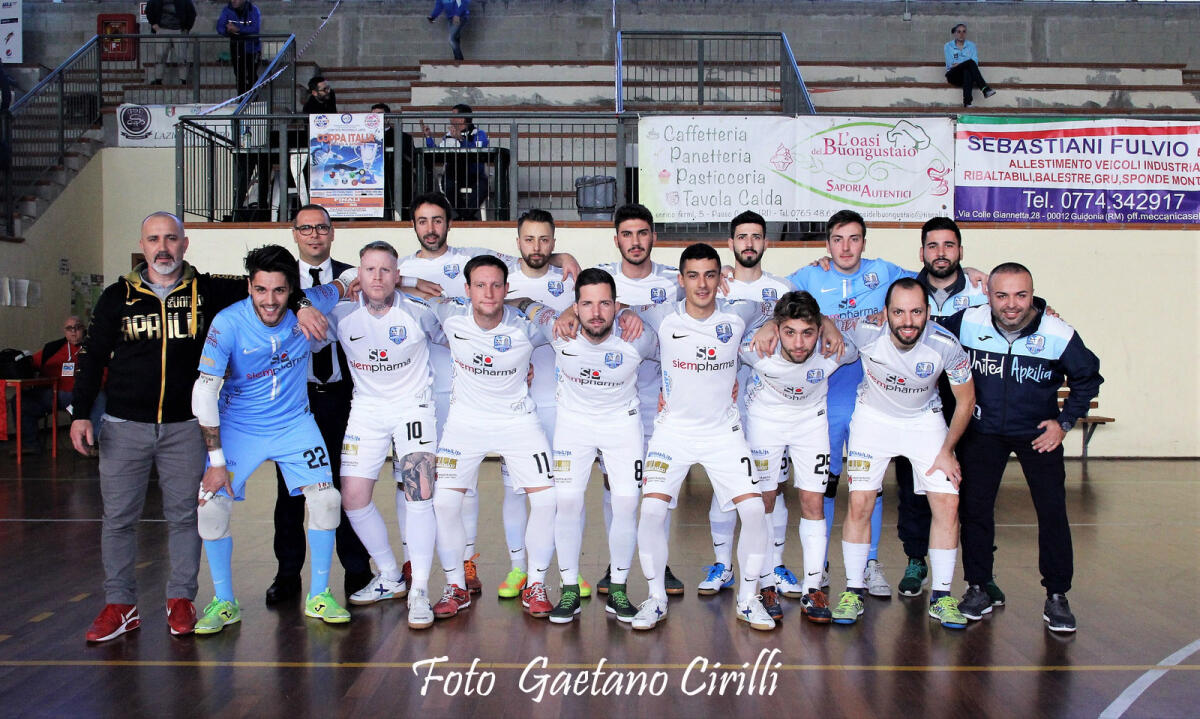 Calcio a 5 - Lo United Aprilia vince il derby e fa sua la Coppa Italia - 