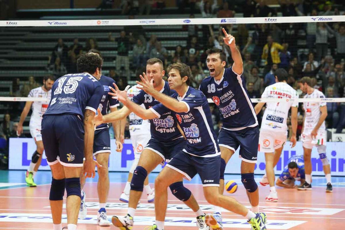 Pallavolo, Superlega -  Latina in trasferta contro Civitanova Campione d'Italia - 
