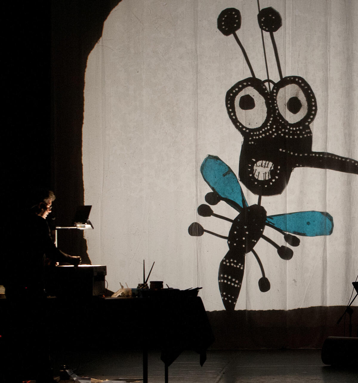 A Priverno va in scena la magia del teatro disegnato del poliedrico Gek Tessaro. - 