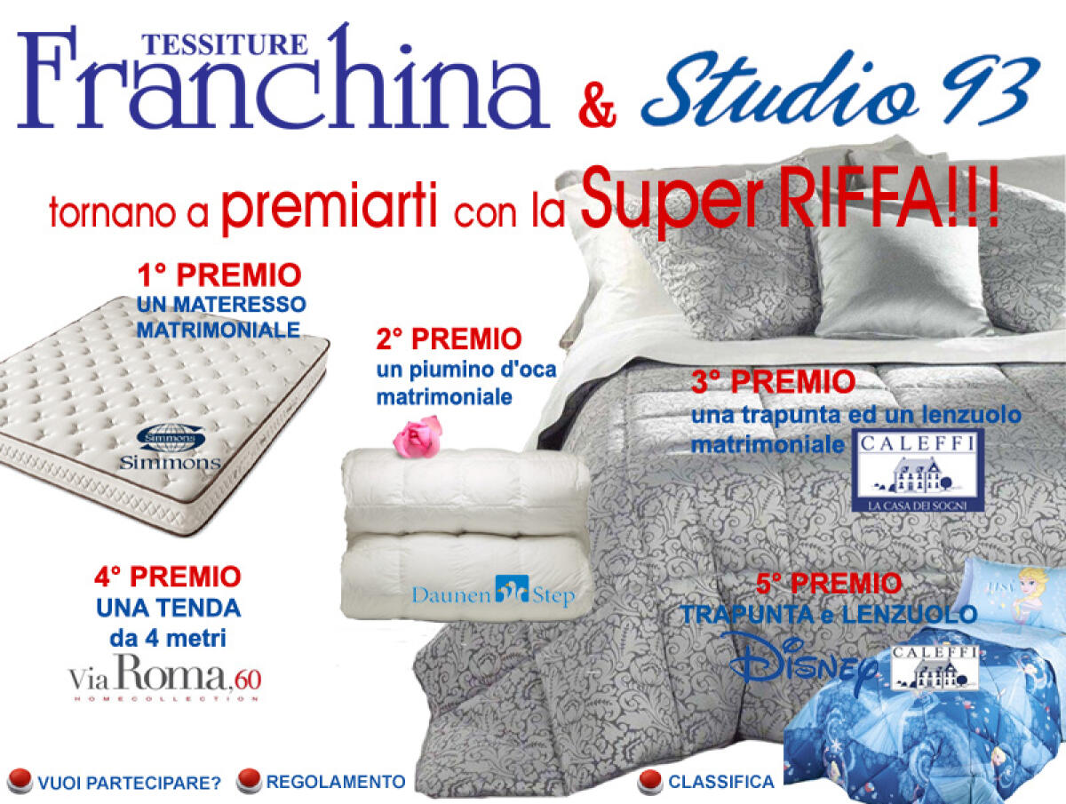 Decretati i vincitori della Super Riffa di Studio 93 e Franchina - 