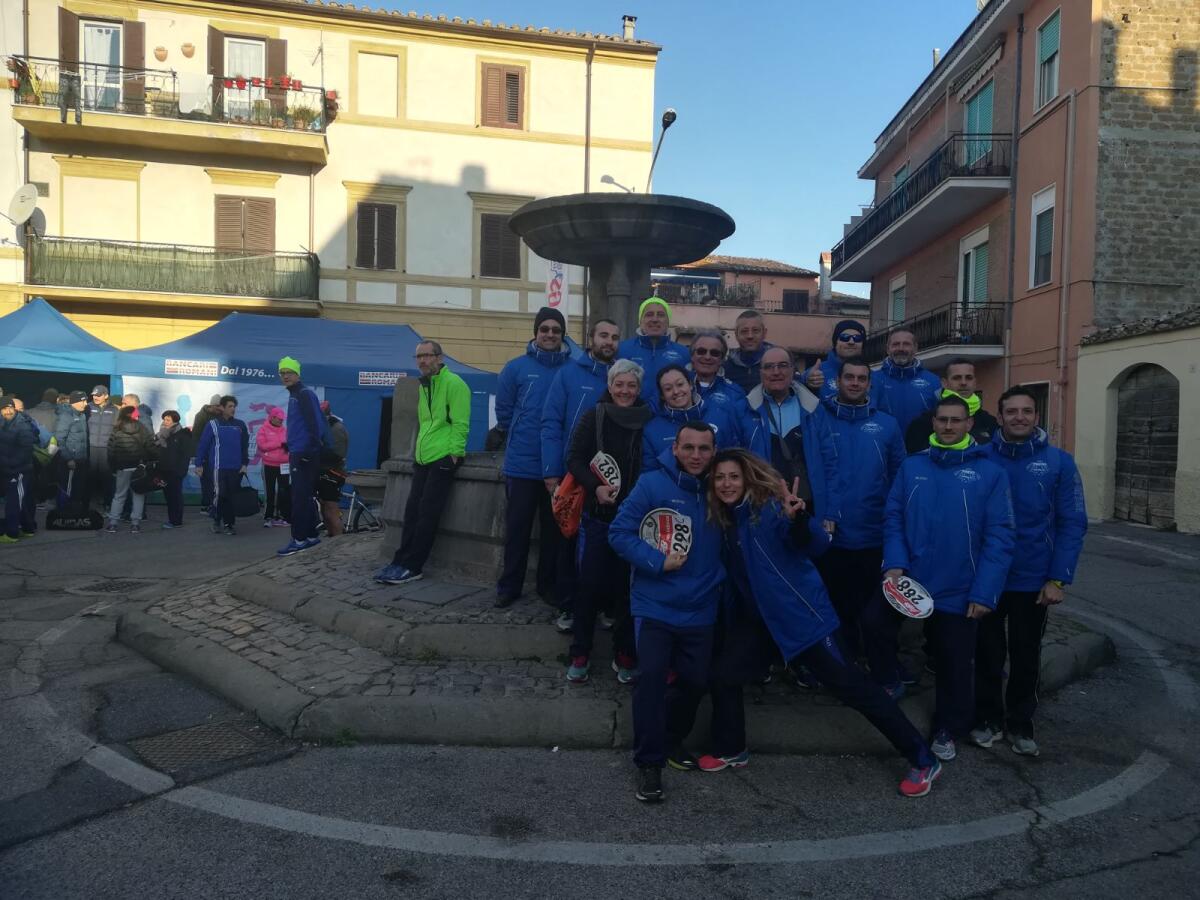 Buona prova per i ragazzi della Podistica Aprilia a Castel Sant'Elia - 