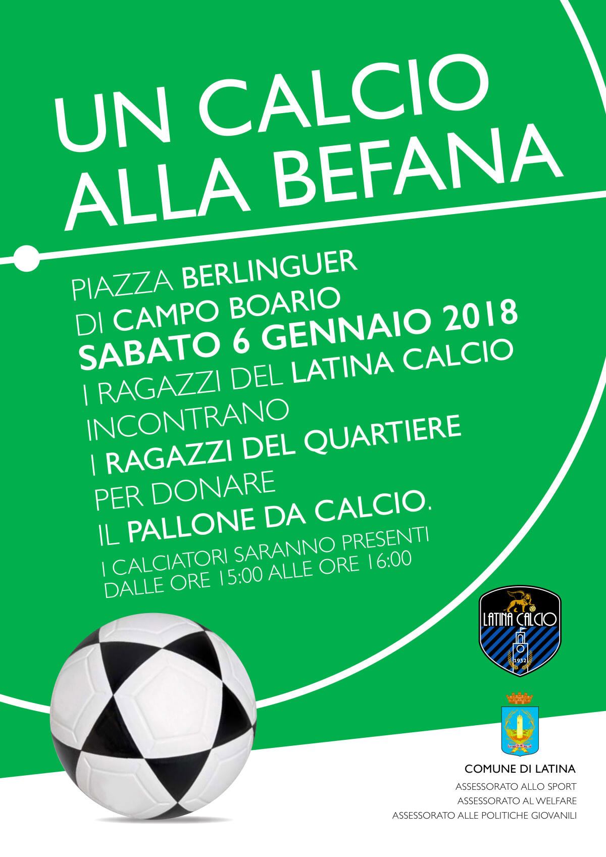 I ragazzi di Campo Boario incontrano i calciatori del Latina - 