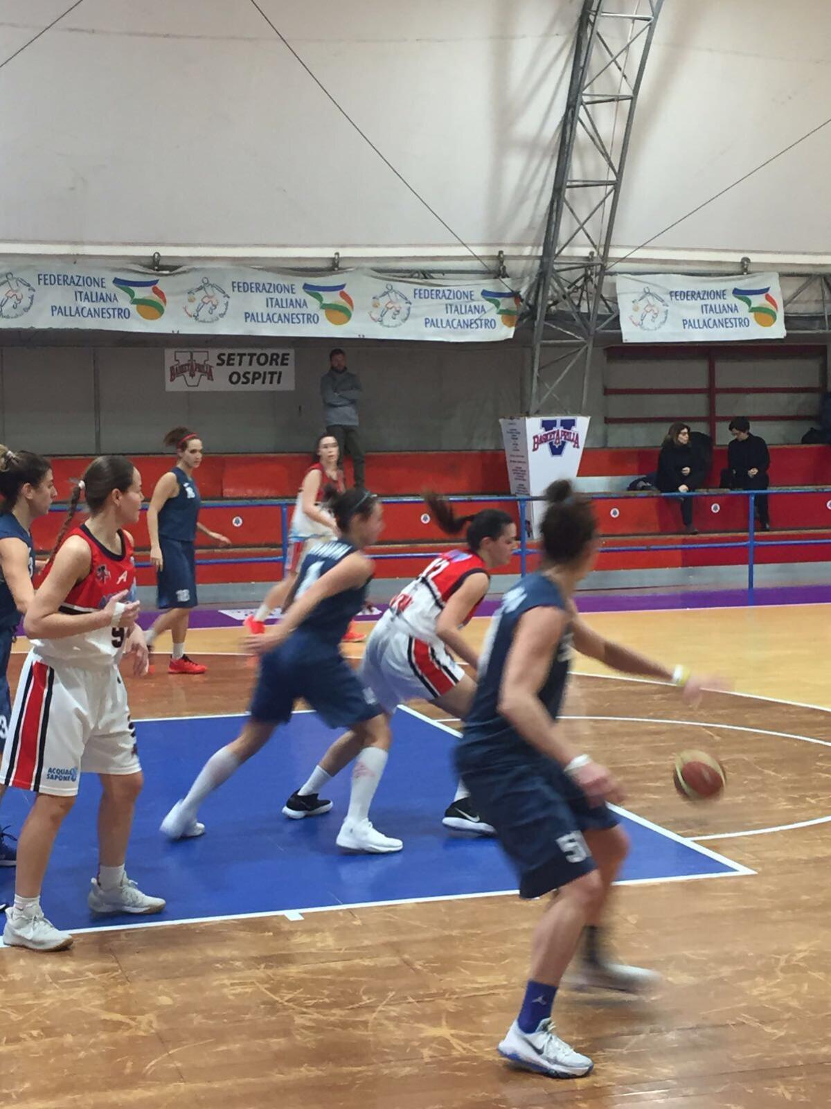 Basket femminile - Ottima prova per la Virtus Aprilia - 