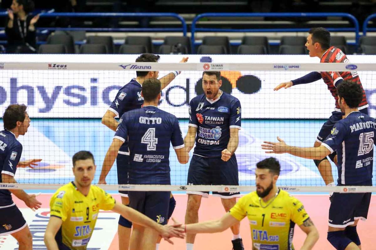 Volley di Superlega: la Taiwan Excellence Latina liquida Castellana in tre set. - 