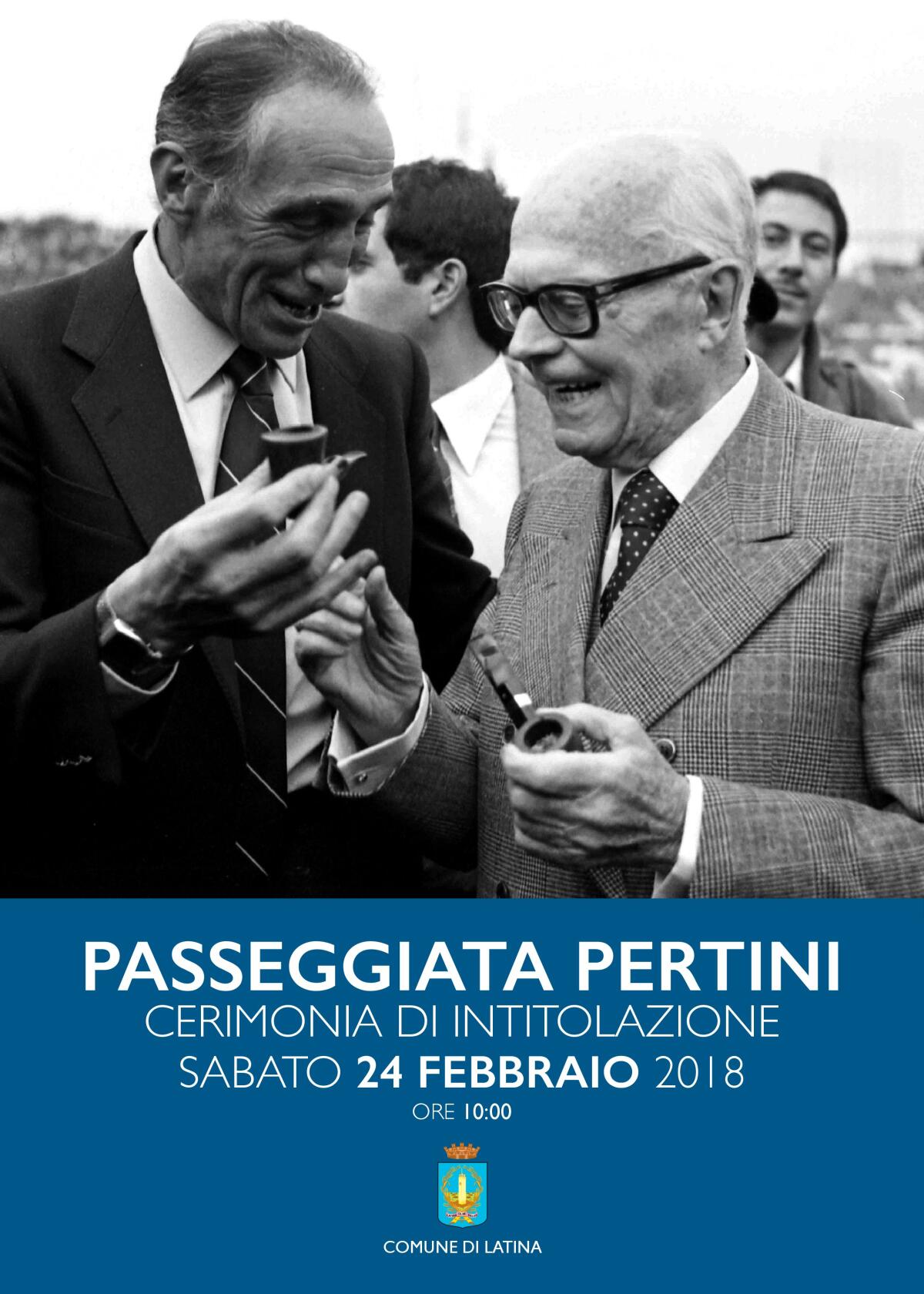 A Latina si inaugura la Passeggiata Sandro Pertini - 