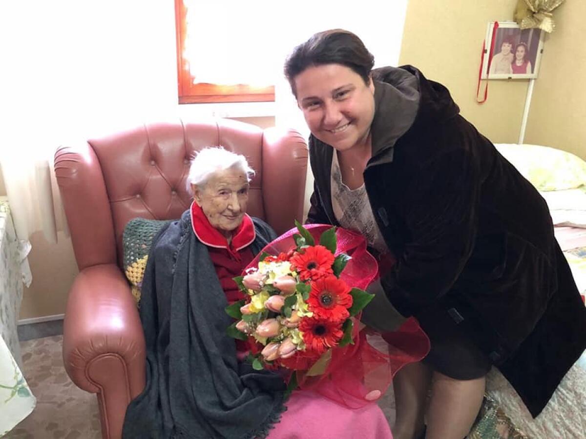 Sabaudia, la signora Antonietta compie 103 anni - 