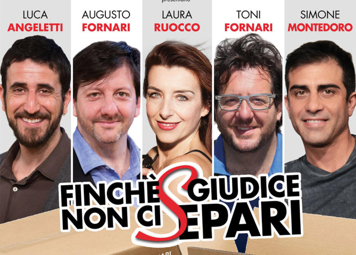 Teatro, ad Aprilia domenica 4 marzo in scena "Finché giudice non ci separi" - 