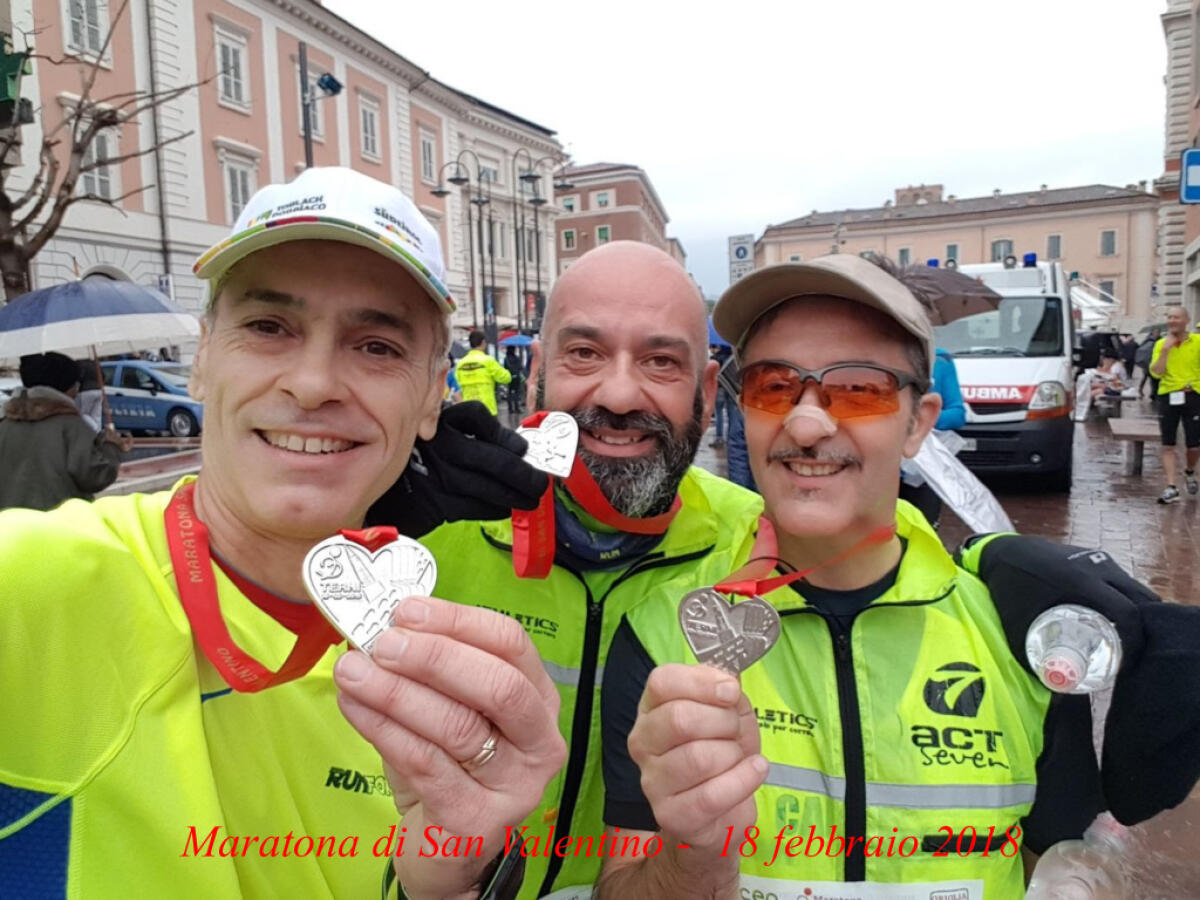Maratona di San Valentino, gli atleti della Runforever Aprilia in prima linea - 
