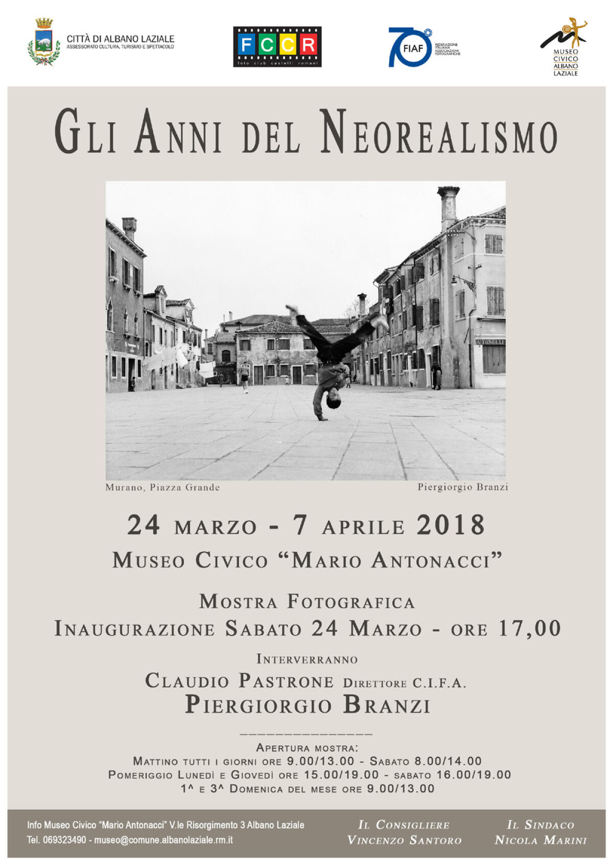 Ad Albano la mostra “Gli anni del Neorealismo” del Foto Club Castelli Romani. - 