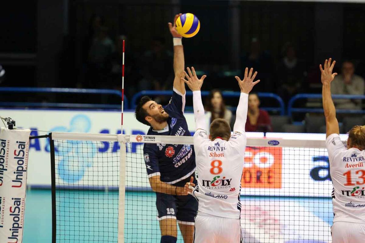Volley di Superlega: ultima della stagione regolare per la Taiwan Excellence Latina contro la Revivre Milano. - 
