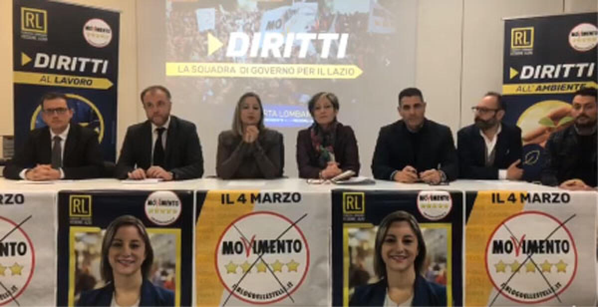 Regione, Roberta Lombardi presenta gli assessori - 