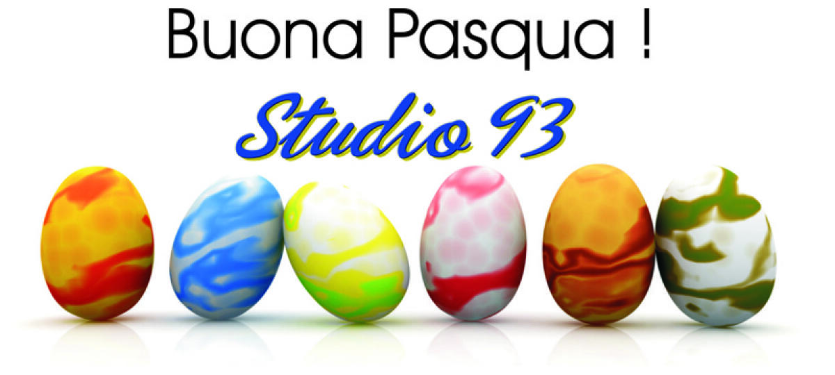 Lo staff di Studio 93 augura a tutti voi una serena Pasqua ed una spensierata Pasquetta!!! - 