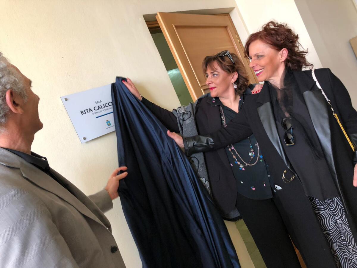 Latina - La sala delle Commissioni intitolata alla giornalista Rita Calicchia - 