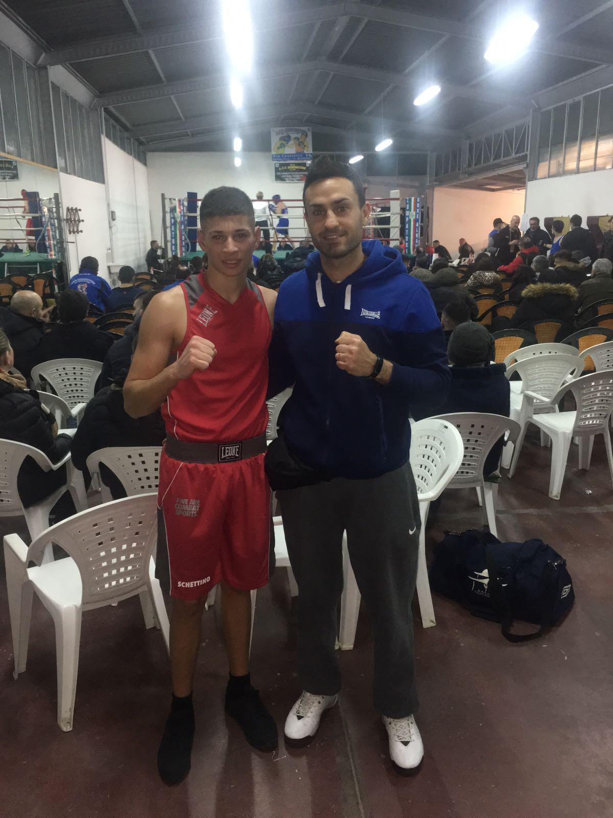 Semifinali dei campionati regionali di boxe: sconfitta per l'apriliano Andrea Schettino. - 
