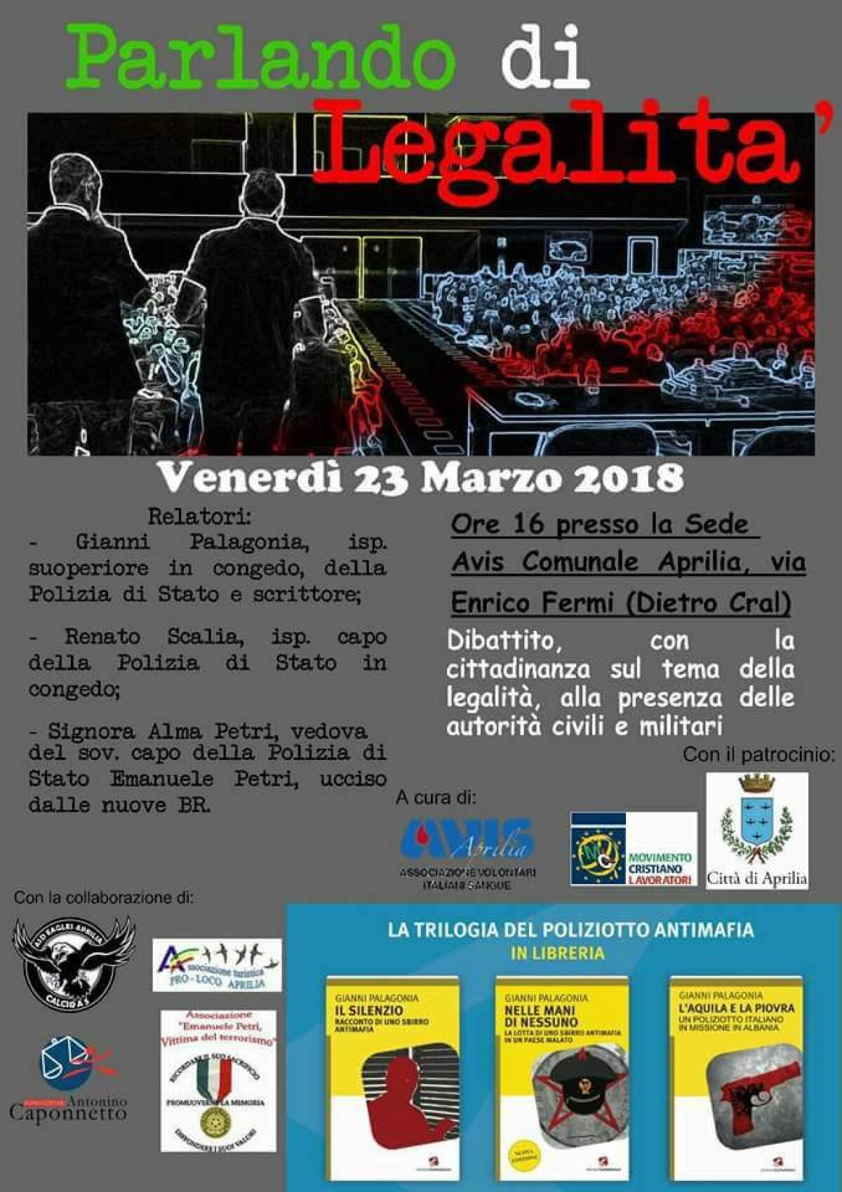 Ad Aprilia l’evento “Parlando di legalità” - 