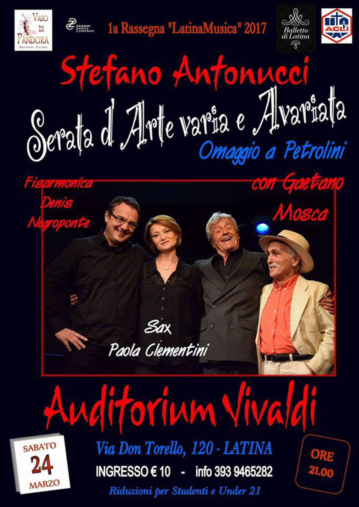 Omaggio a Petrolini: Stefano Antonucci questo sabato a Latina con “Serata di arte varia e avariata”. - 
