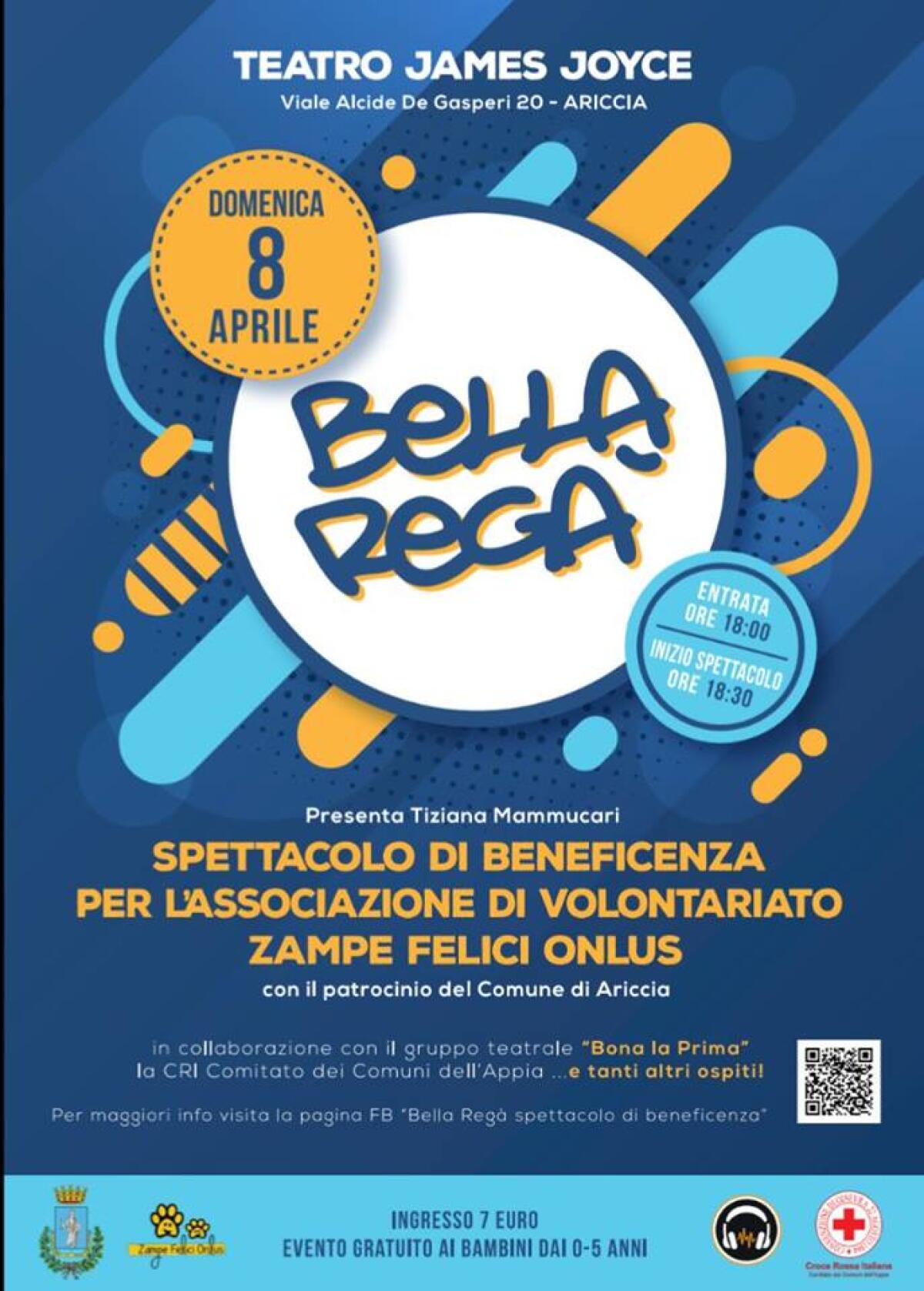 ARICCIA - Questa domenica lo spettacolo di beneficenza "Bella Regà", in ricordo di Daniele. - 
