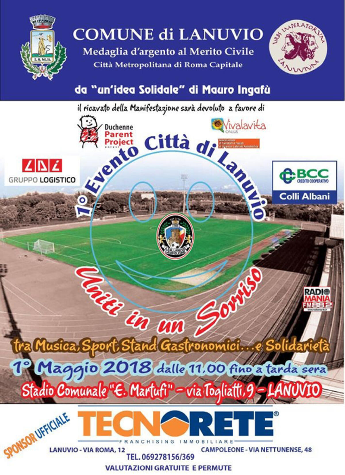 "Uniti in un sorriso" - A Lanuvio un evento tra sport, cultura e solidarietà - 