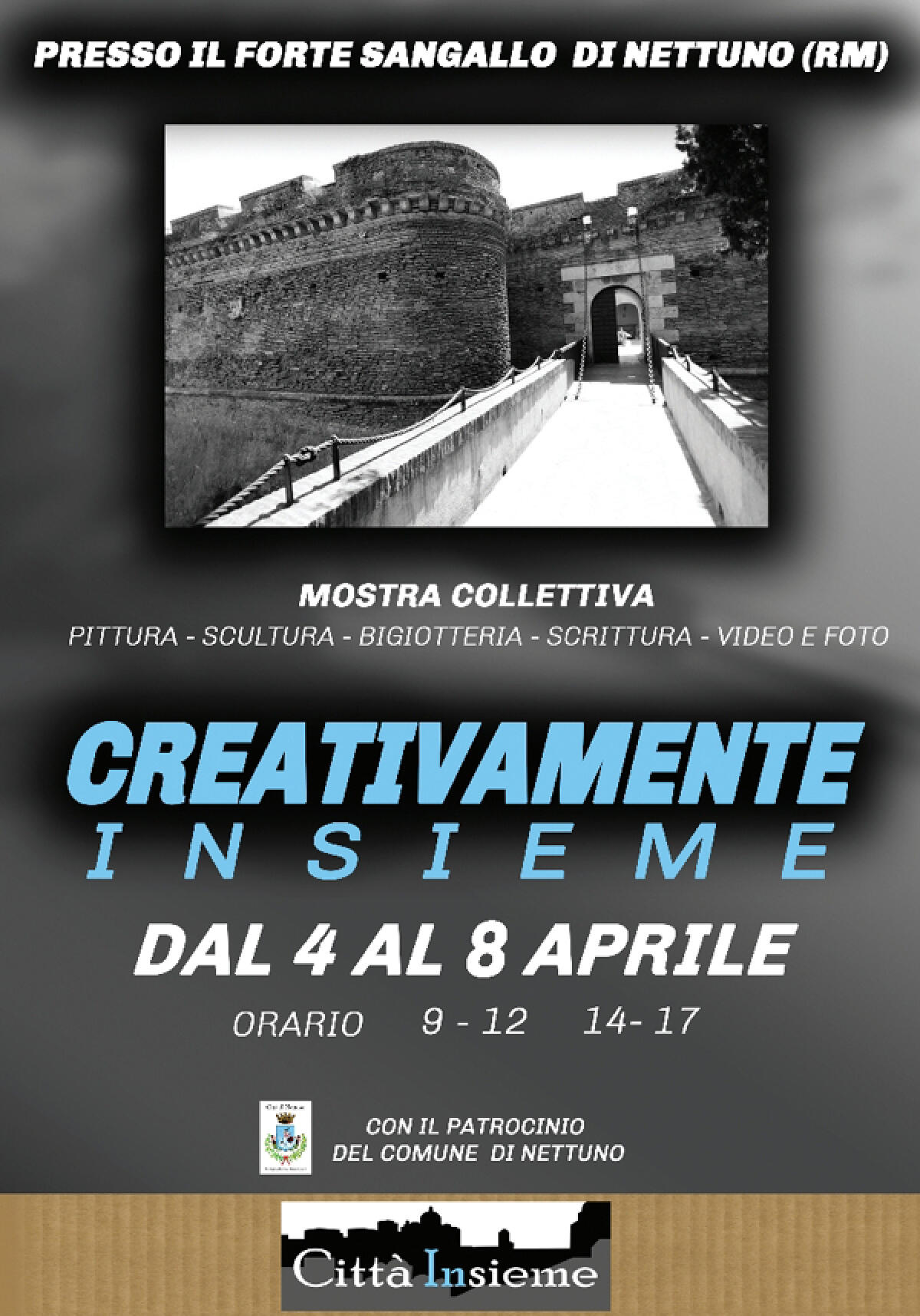 Al Forte Sangallo di Nettuno la mostra “Creativamente Insieme”. - 
