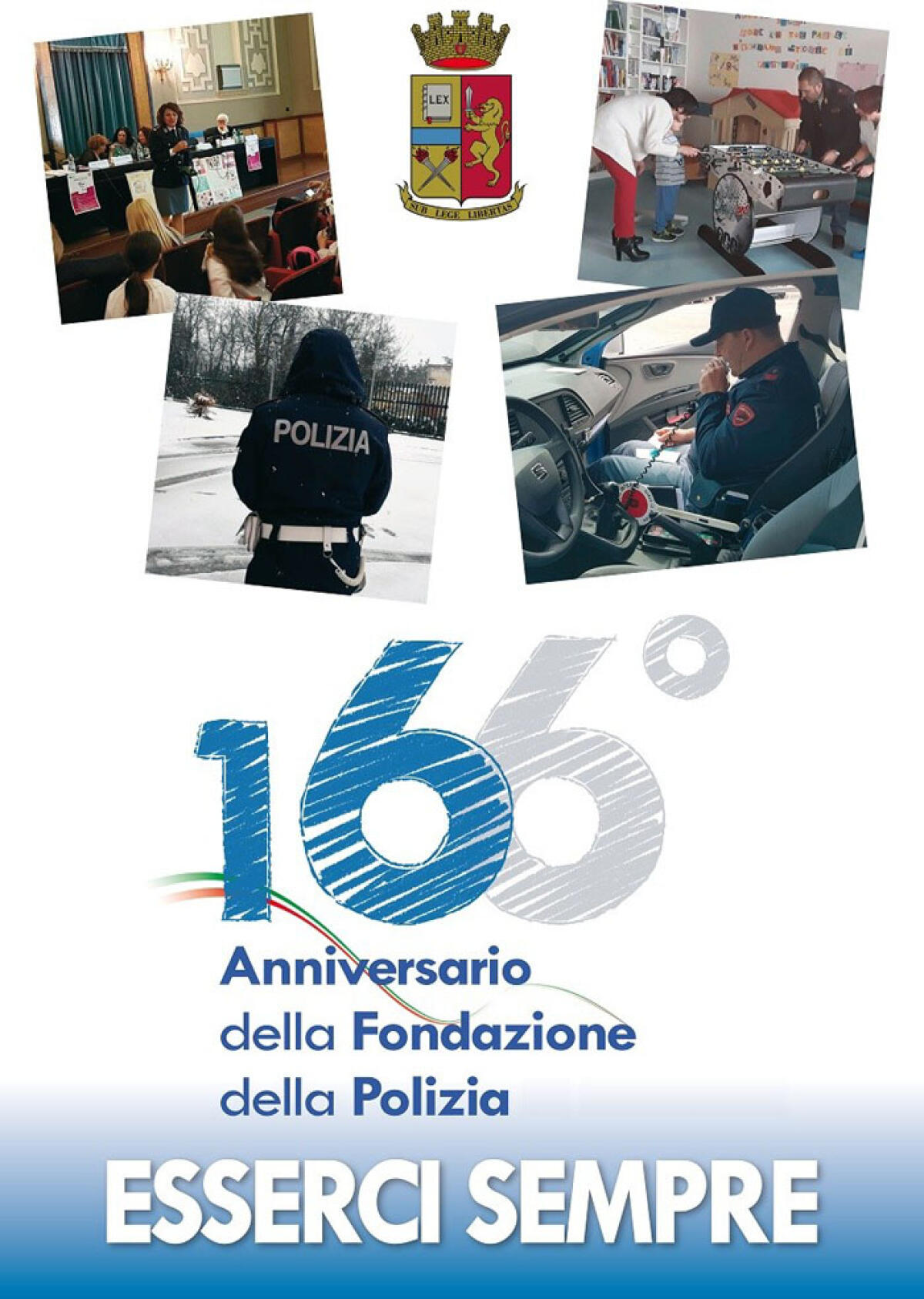 166esima Anniversario della Fondazione della Polizia di Stato: oggi pomeriggio la cerimonia a Latina. - 