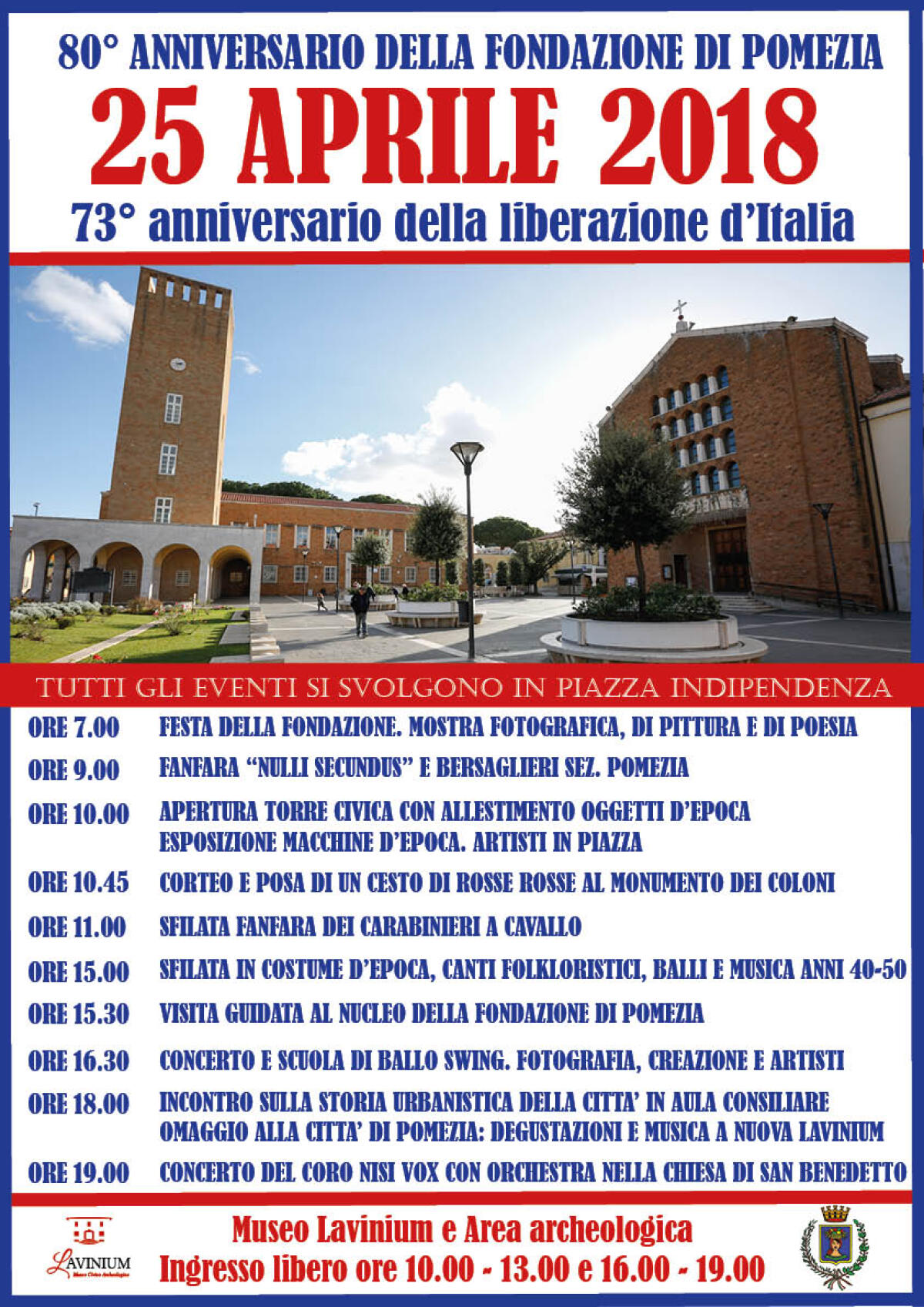 Pomezia, tutto pronto per celebrare il 25 aprile - 