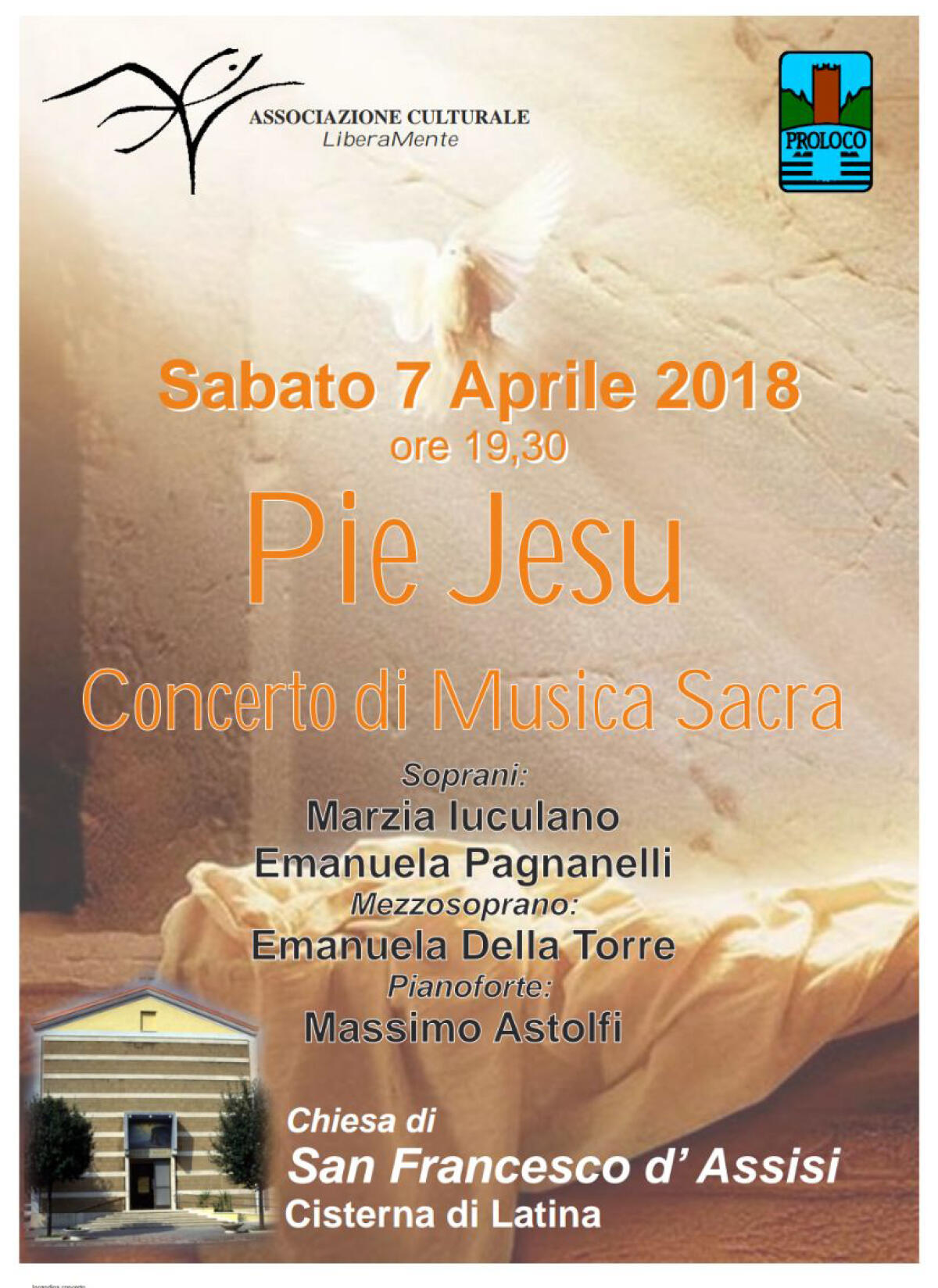 Annullata a Cisterna la serata di musica sacra “Pie Iesu” - 