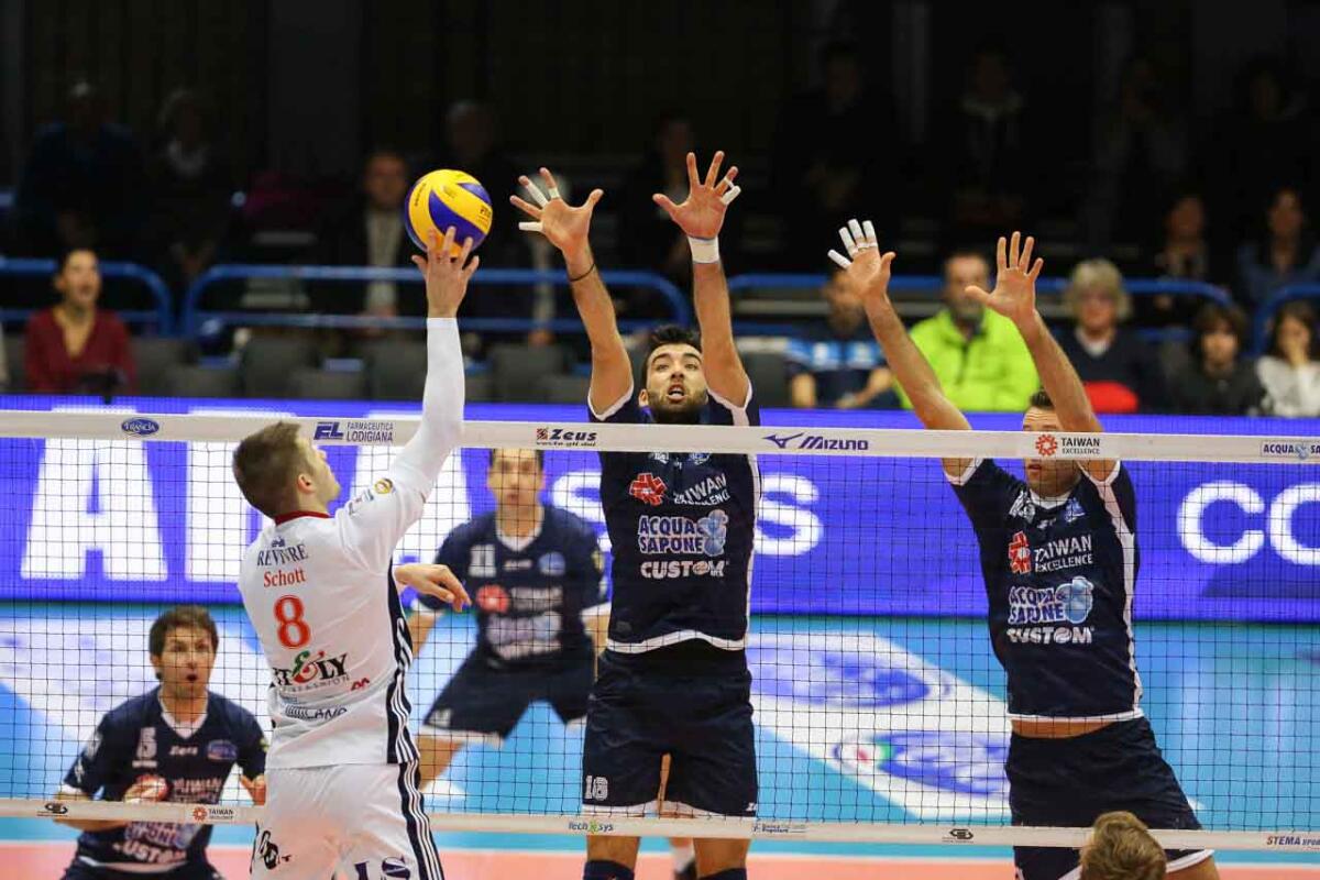 Pallavolo maschile: La Taiwan Excellence Latina espugna in tre set il campo della Revivre Milano - 
