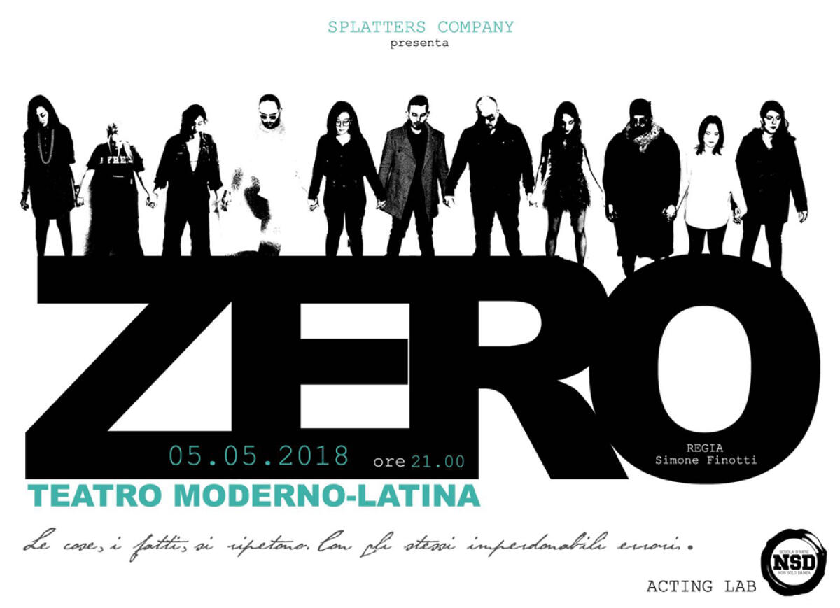 Due spettacoli per ragazzi a Latina: in scena "Contro" e "Zero" - 