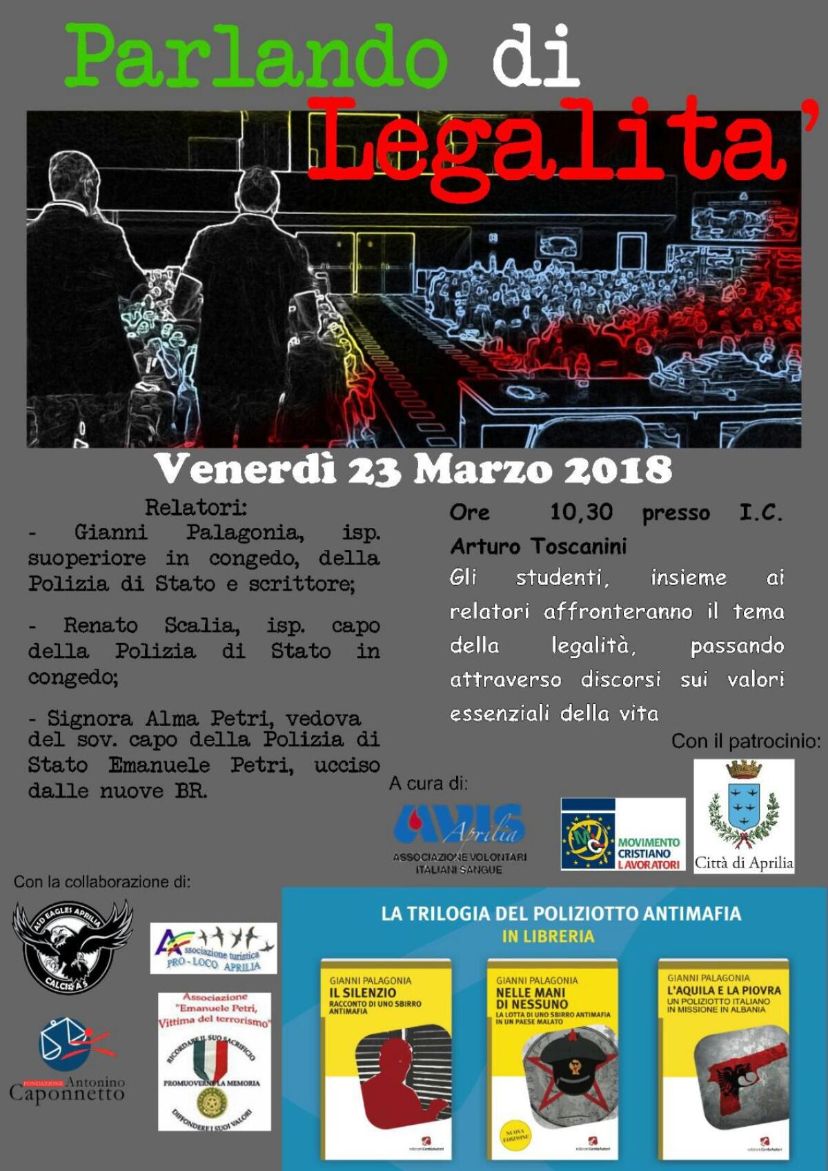 Aprilia - Parlando di Legalità, importante incontro con gli studenti - 