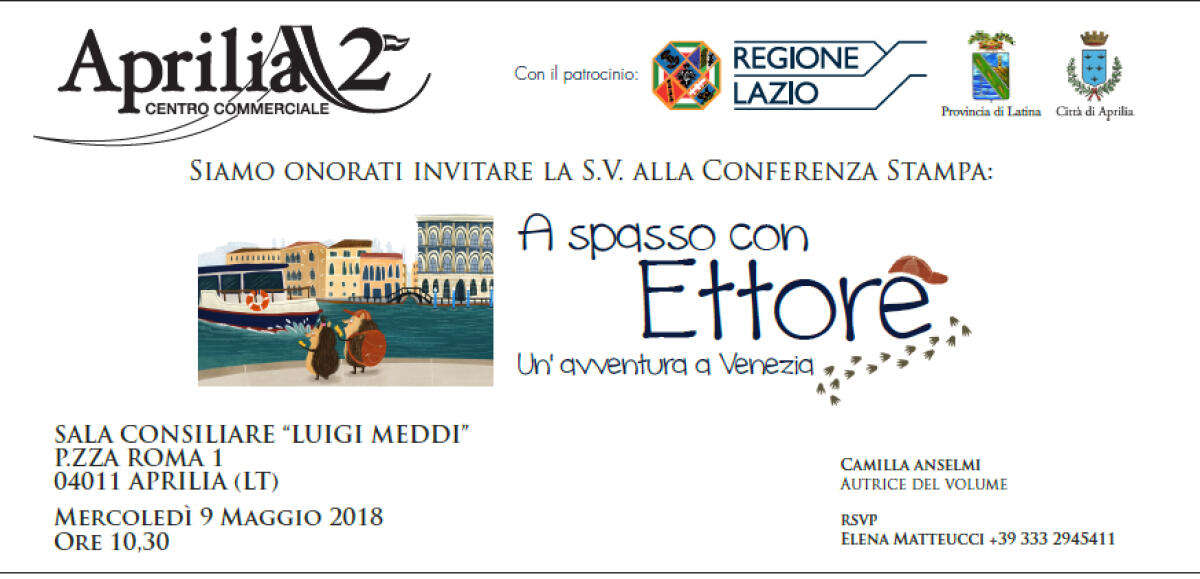 A spasso con Ettore, torna il progetto di Aprilia 2 - 