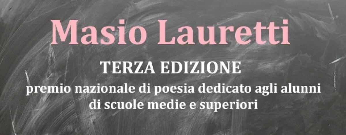 APRILIA – Questa domenica la cerimonia di premiazione del Premio Nazionale di Poesia “Masio Lauretti”. - 