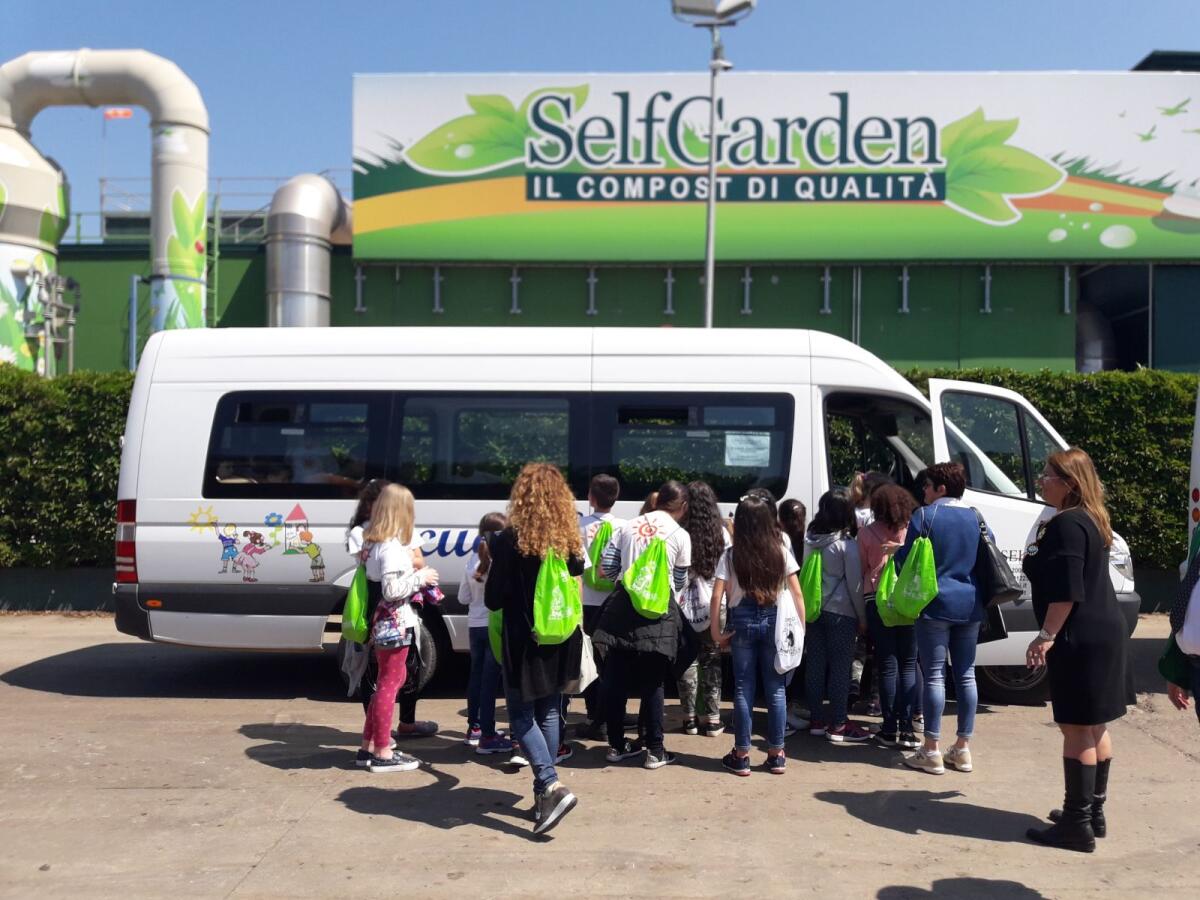 APRILIA – Progetto “Differenzio Anche io”: tappa alla “Self Garden” per gli alunni delle elementari. - 