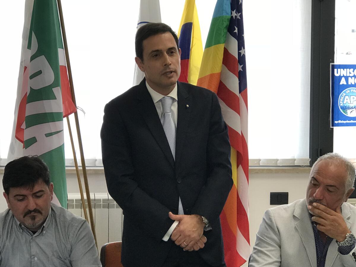 Il 16 maggio la presentazione del programma del candidato sindaco di Aprilia Domenico Vulcano. - 