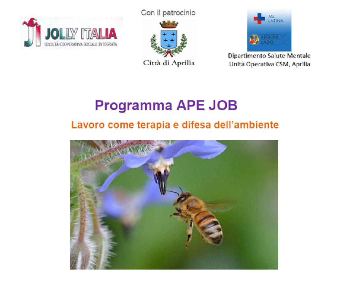 APRILIA - "Ape Job": questa domenica la presentazione del progetto di orto-terapia. - 