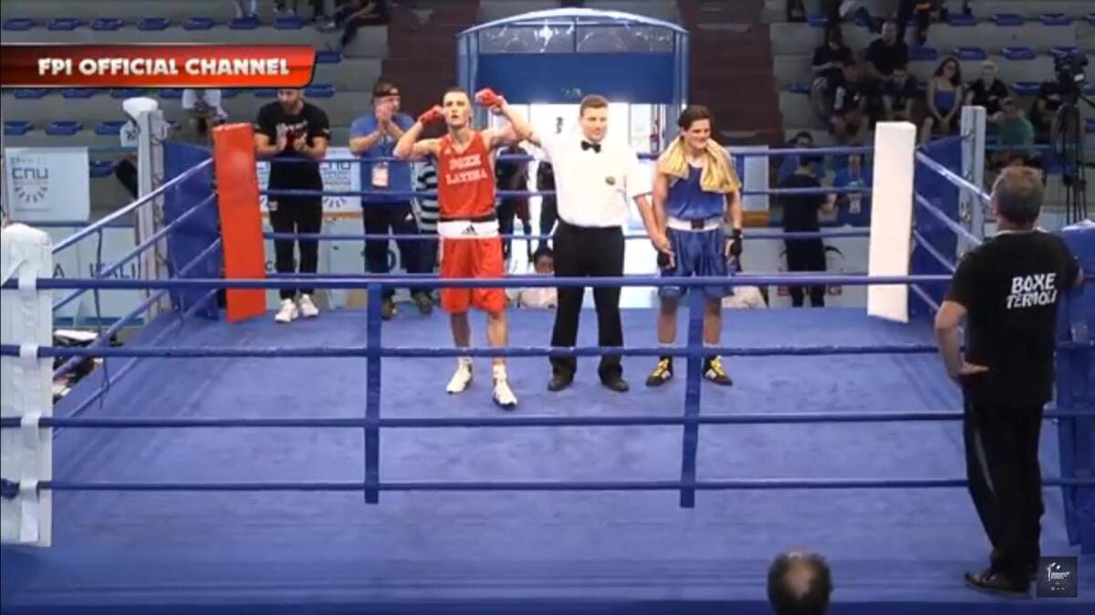 Boxe, Campionati Nazionali Universitari: Matteo Conti della Boxe Latina in semifinale. - 