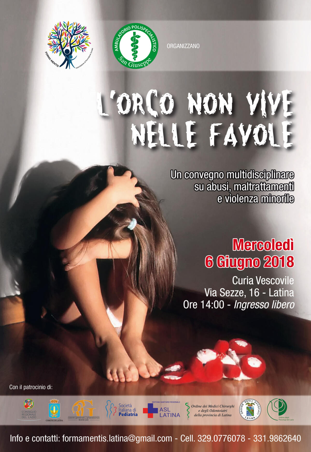 Latina - Un convegno sul tema dell'abuso e della violenza minorile - 