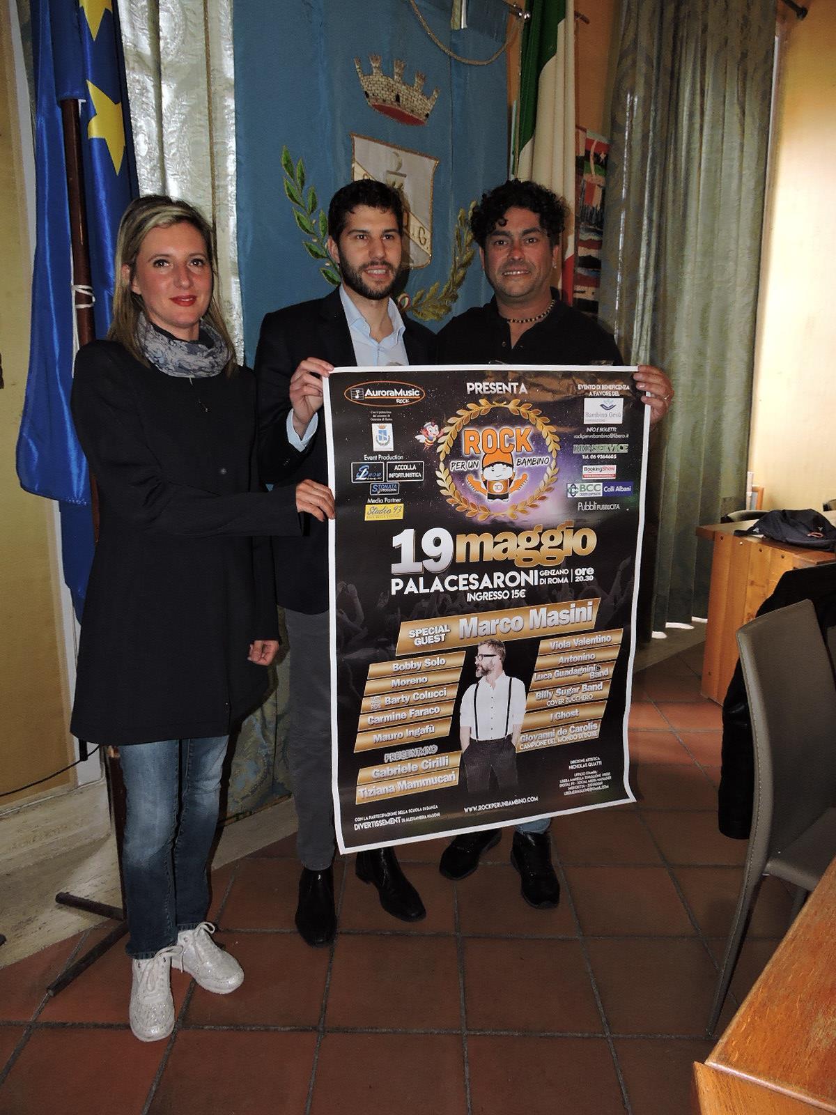 Questa sera a Genzano solidarietà e musica con "Rock Per un Bambino 10". - 