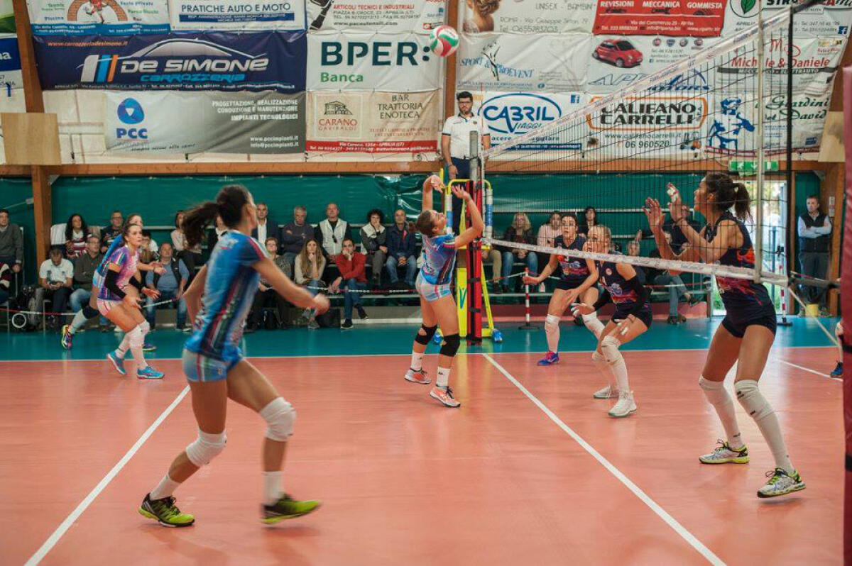 Pallavolo femminile B1, play off: la Giò Volley Aprilia battuta da Sassuolo in gara2. - 