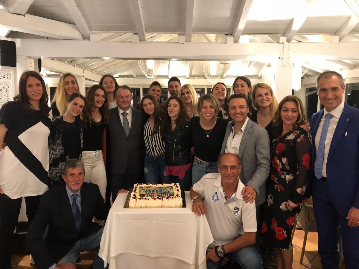 La GiòVolley Aprilia festeggia un anno da incorniciare. Il discorso del Presidente Malfatti - 