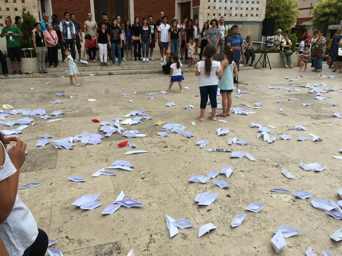 Giornata Mondiale del Rifugiato: ad Aprilia barchette di carta per sensibilizzare - 