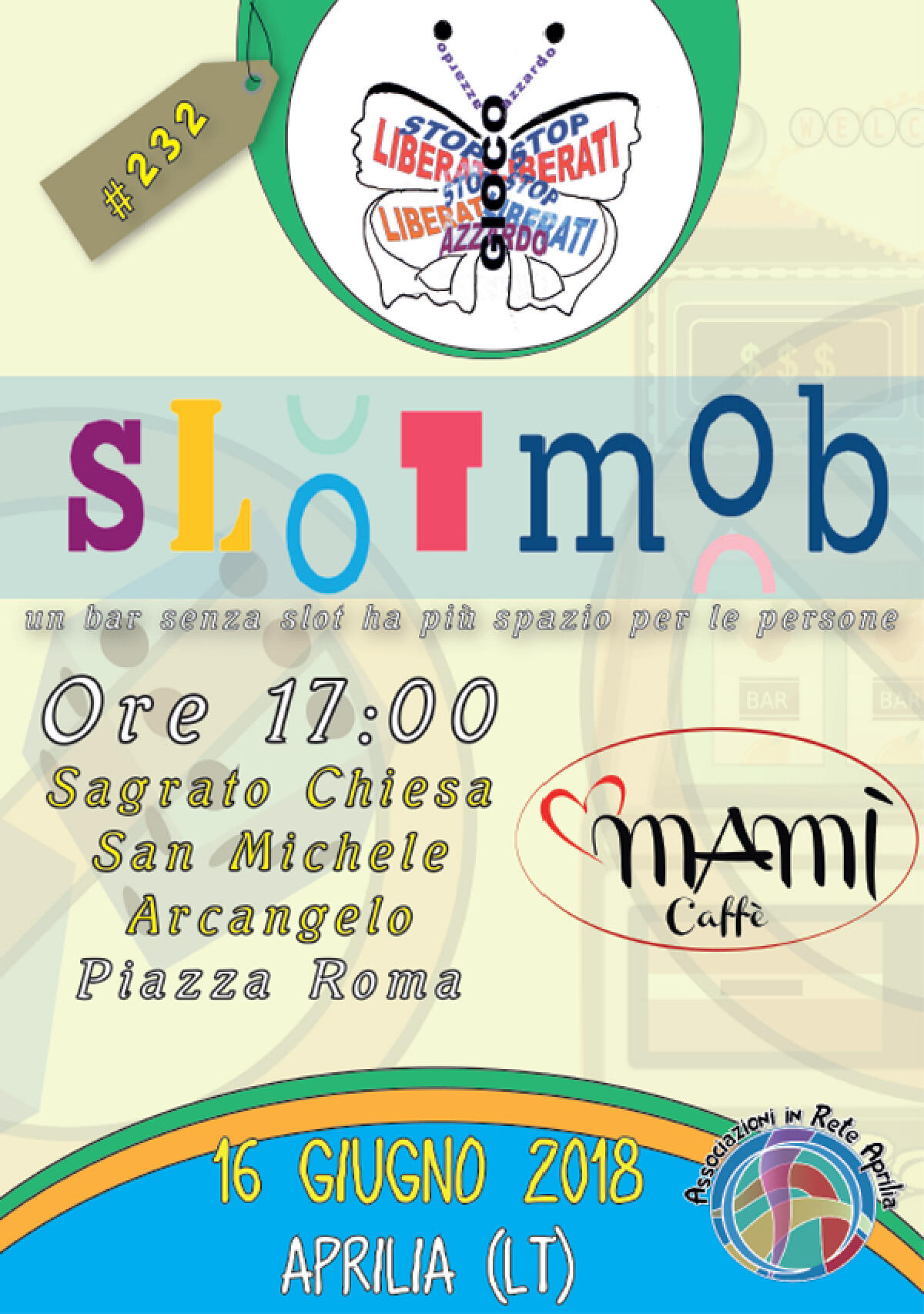 SlotMob ad Aprilia, un premio per i bar che rinunciano ad apparecchi per il gioco d’azzardo - 
