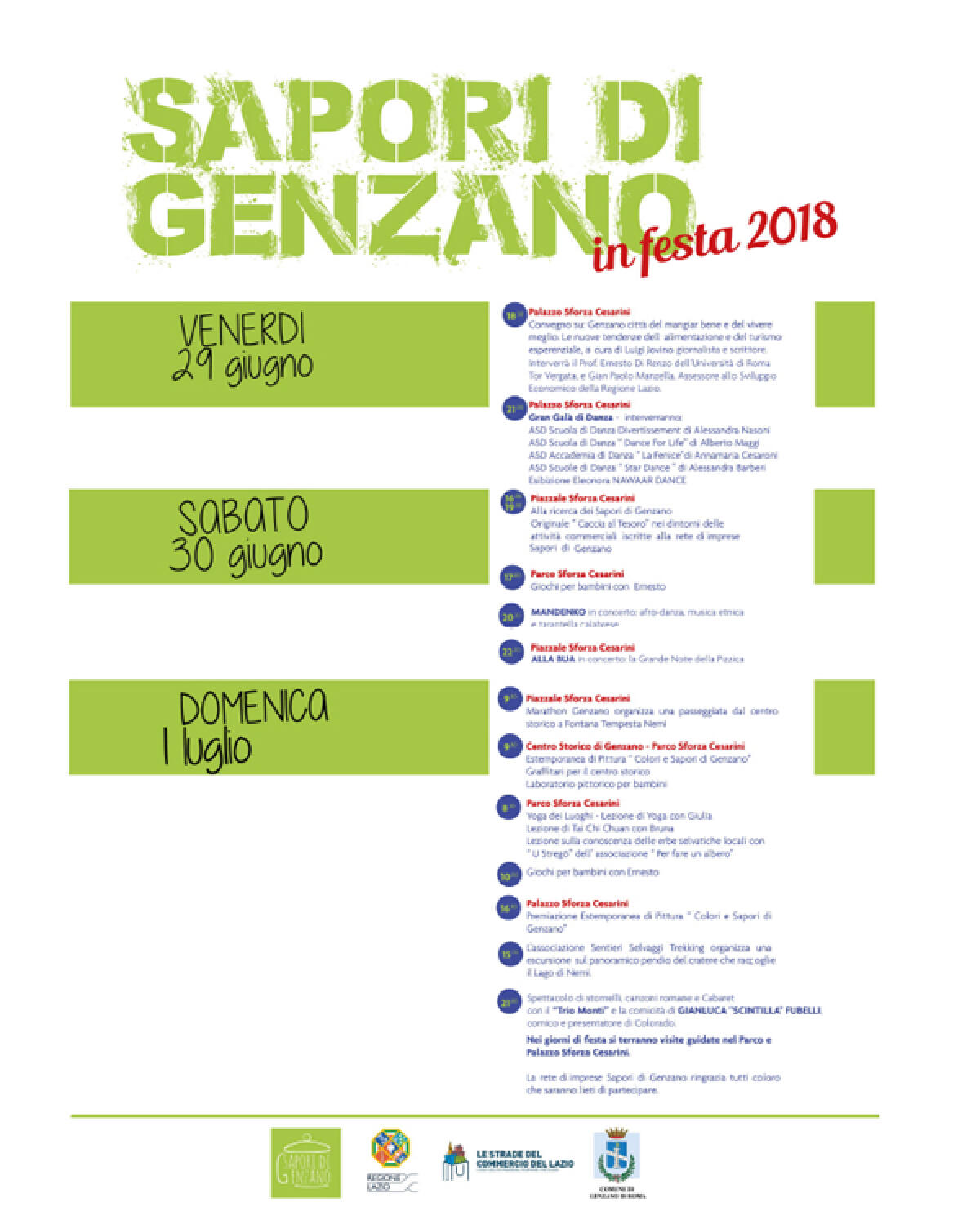 Ai Castelli una tre giorni di cultura enogastronomica con “Sapori di Genzano in Festa”. - 